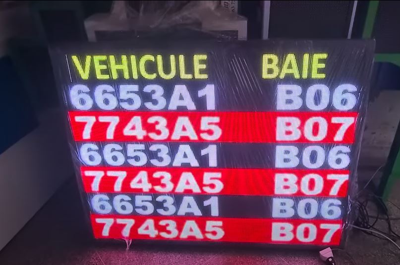 Signalisation Industrielle LED 12 FIL D ATTENTE CAMION