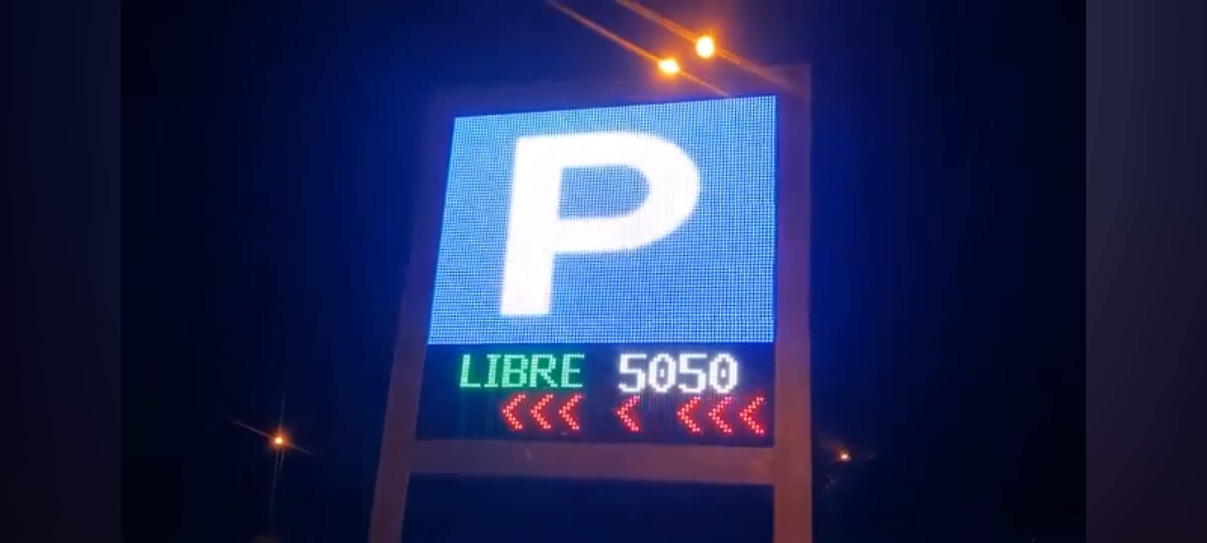 afficheur LED place libre gestion parking 1 Screenshot 20250704 145426 YouTube