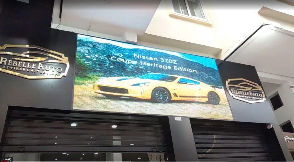 écran publicitaire géant led P5