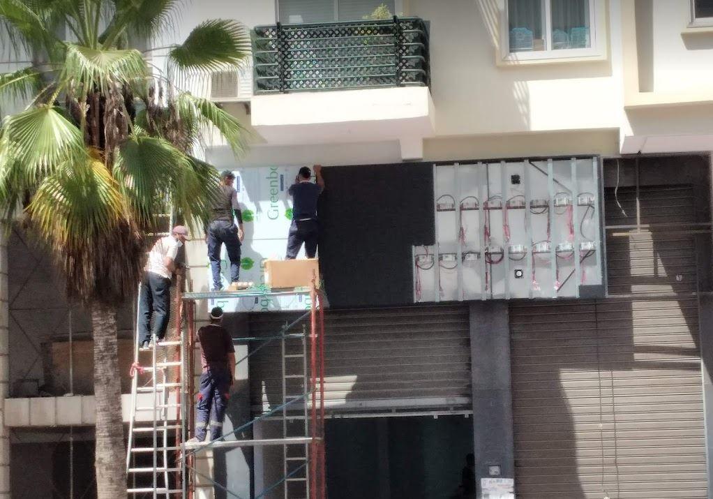 Écran géant led extérieur 12 installation ecran led